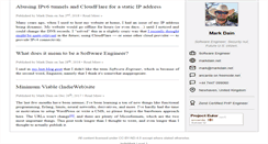 Desktop Screenshot of markdain.net
