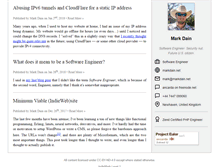 Tablet Screenshot of markdain.net